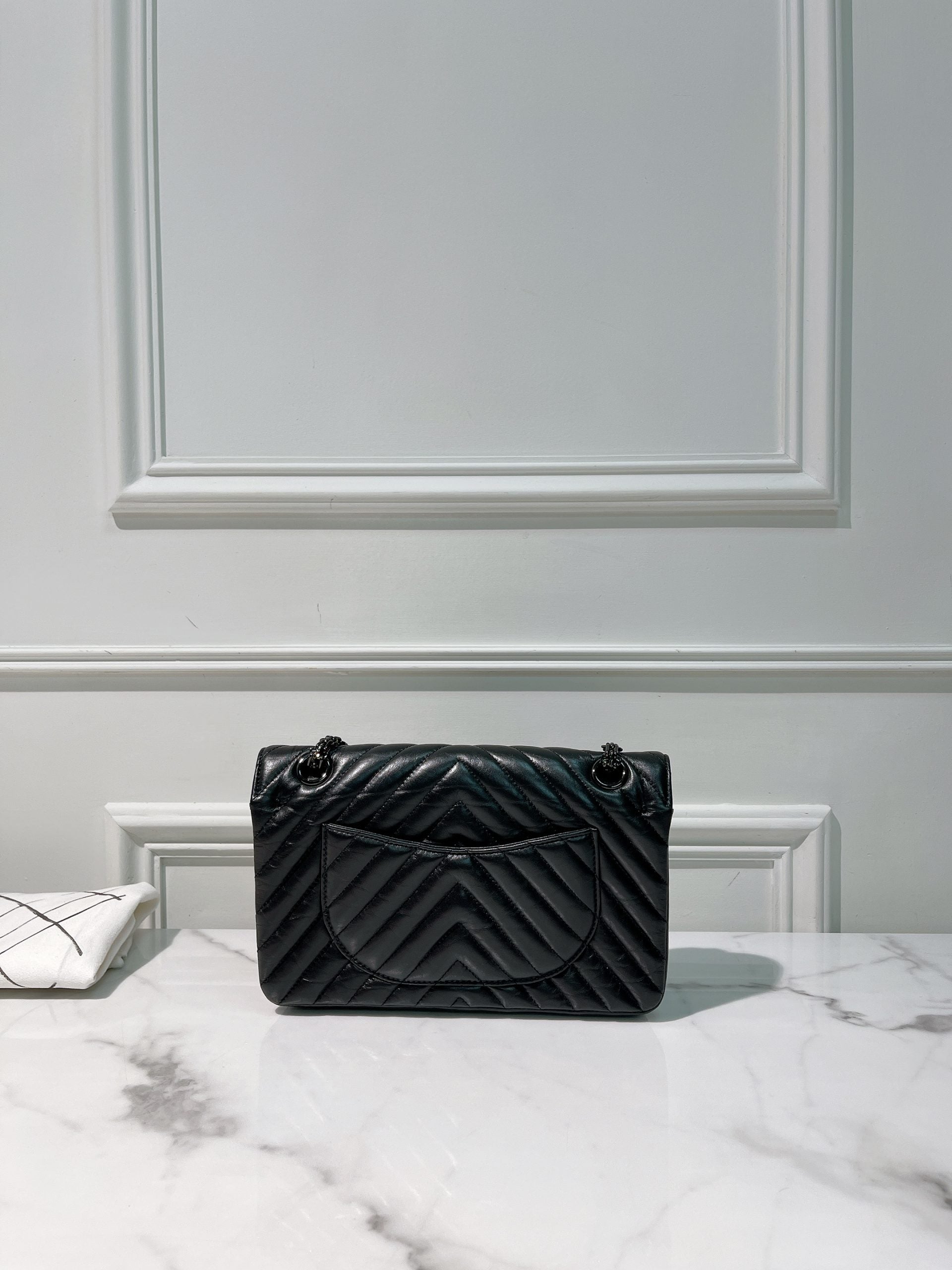 CHANEL SMALL 2.55 HANDBAG, So Black