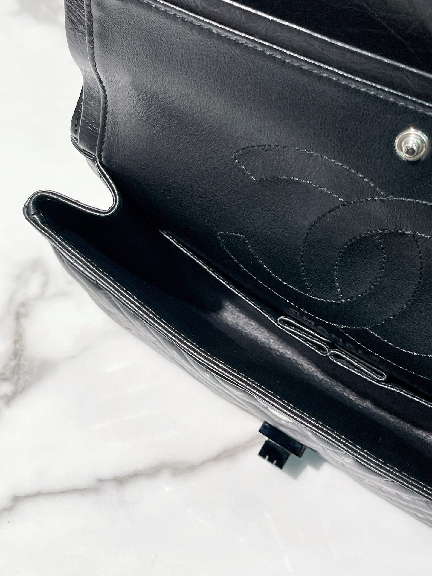 CHANEL SMALL 2.55 HANDBAG, So Black