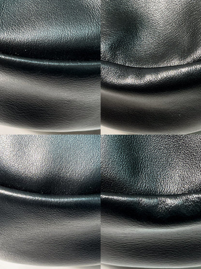 MIUMIU BLACK LEATHER HOBO