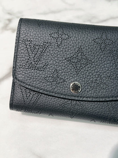 LV VICTORINE WALLET, Black/Silver