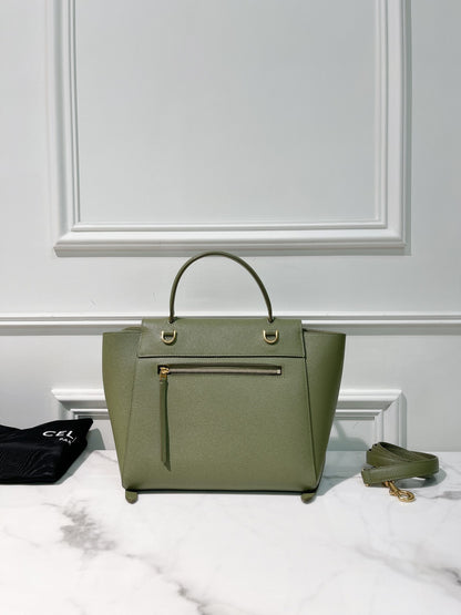 CELINE MICRO BELT, Green/Gold