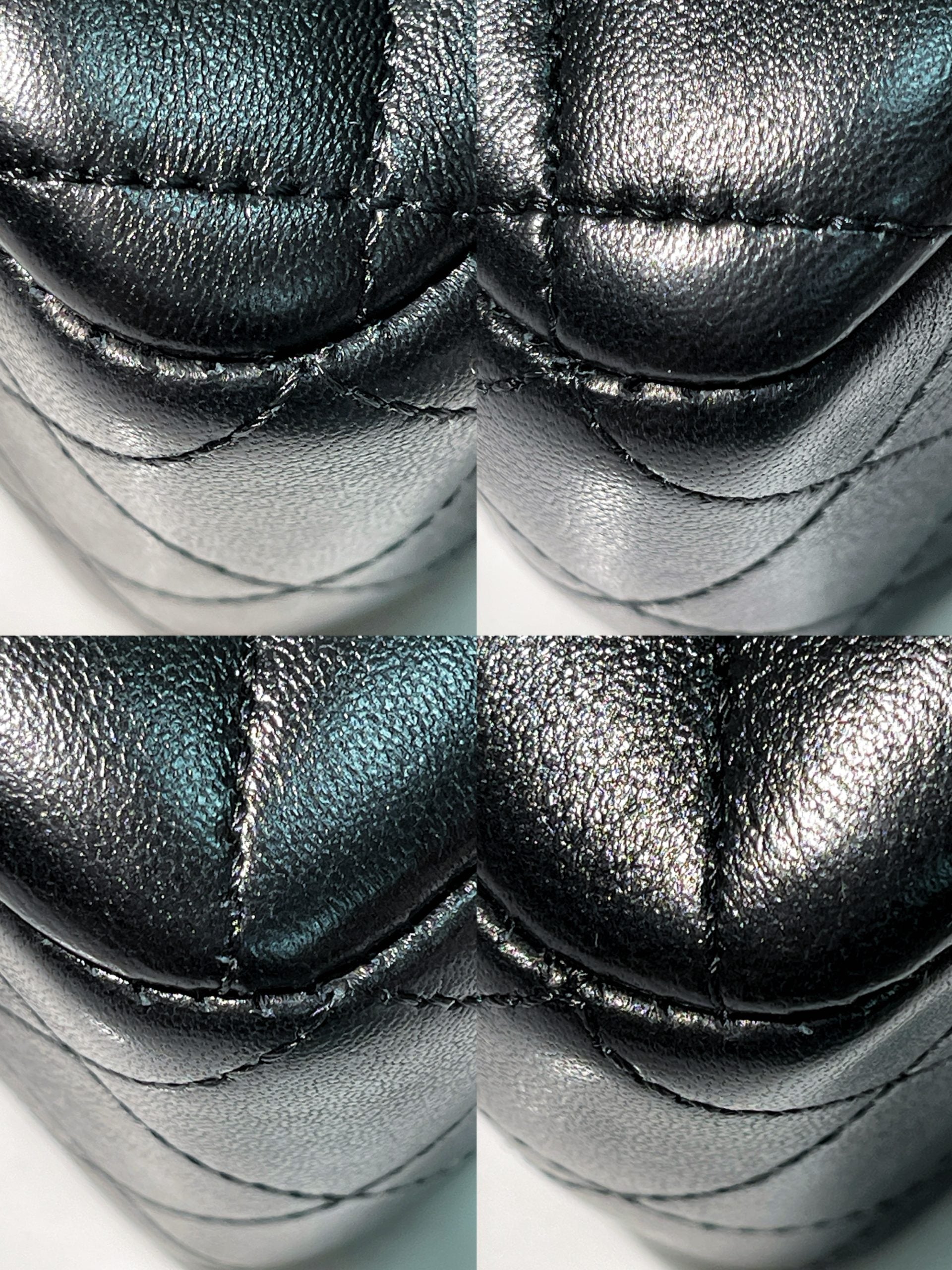 CHANEL 25A PEARL CRUSH MINI FLAP, Black/Gold