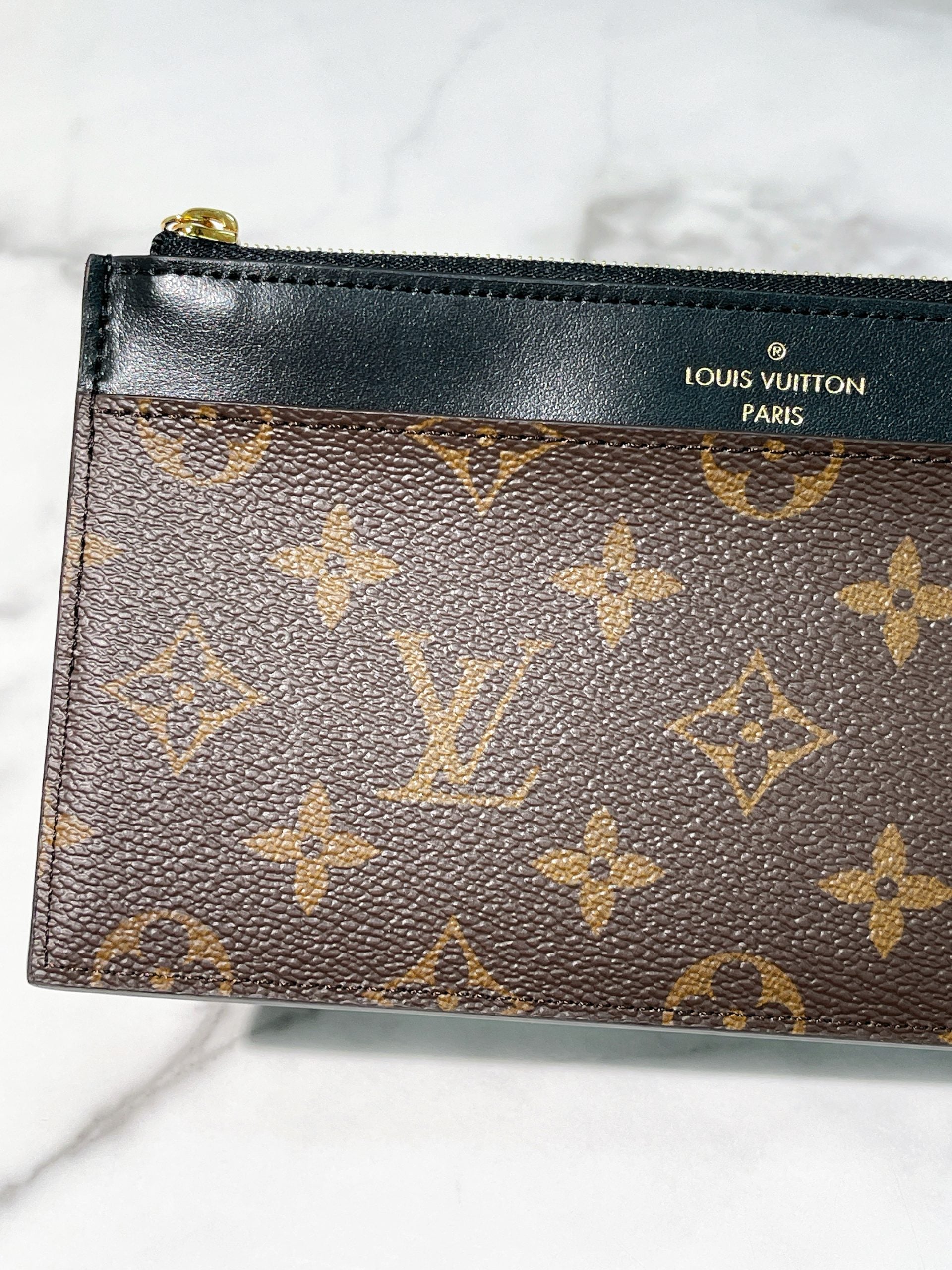 LV SLIM PURSE, Monogram