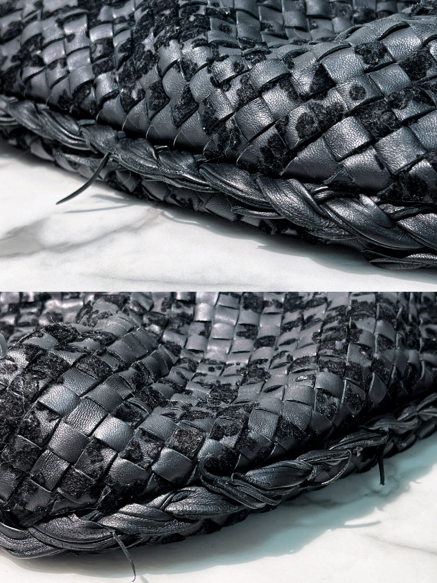 BOTTEGA VENETA SMALL HOP, Black