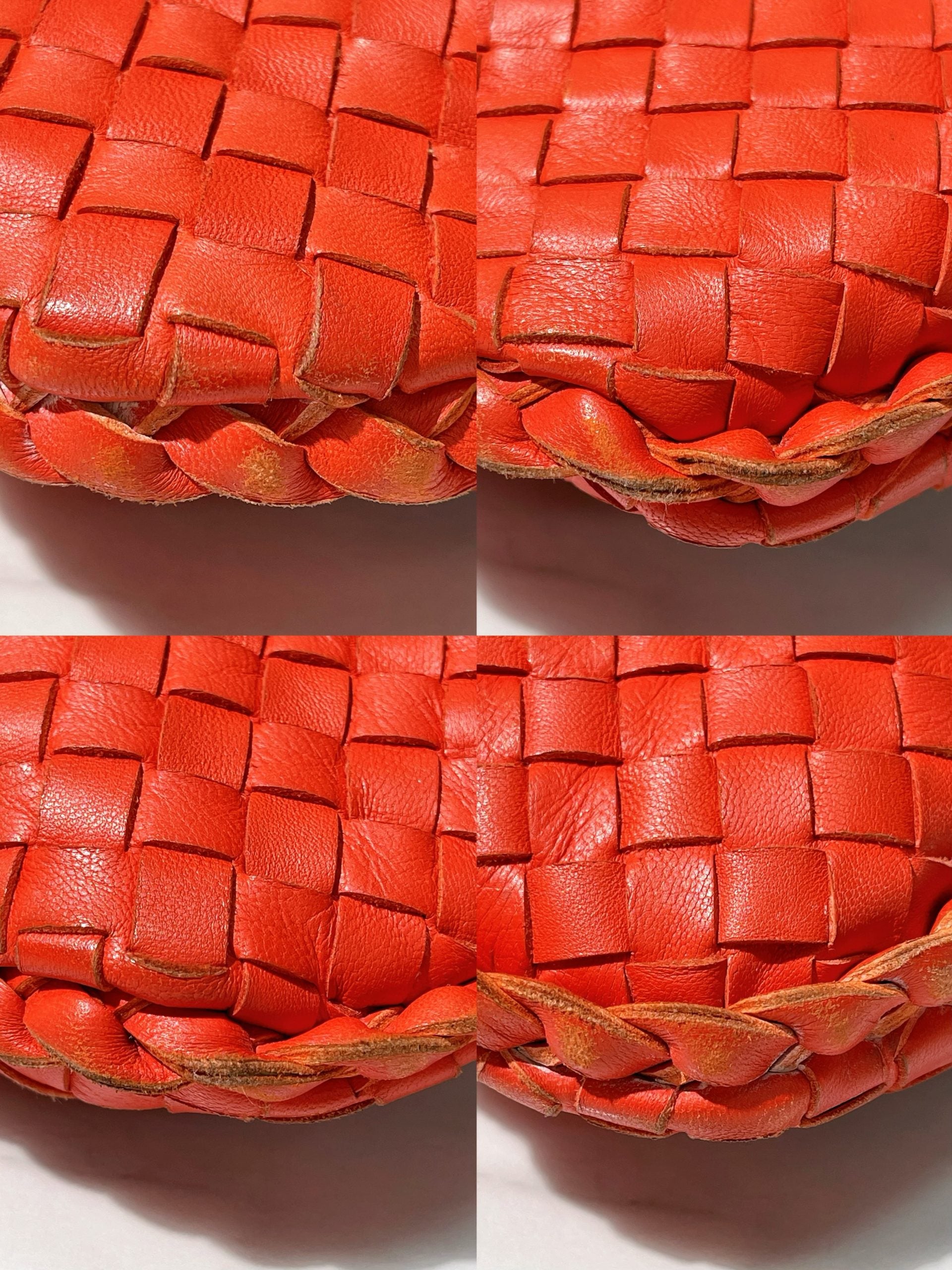 BOTTEGA VENETA SMALL HOP, Red