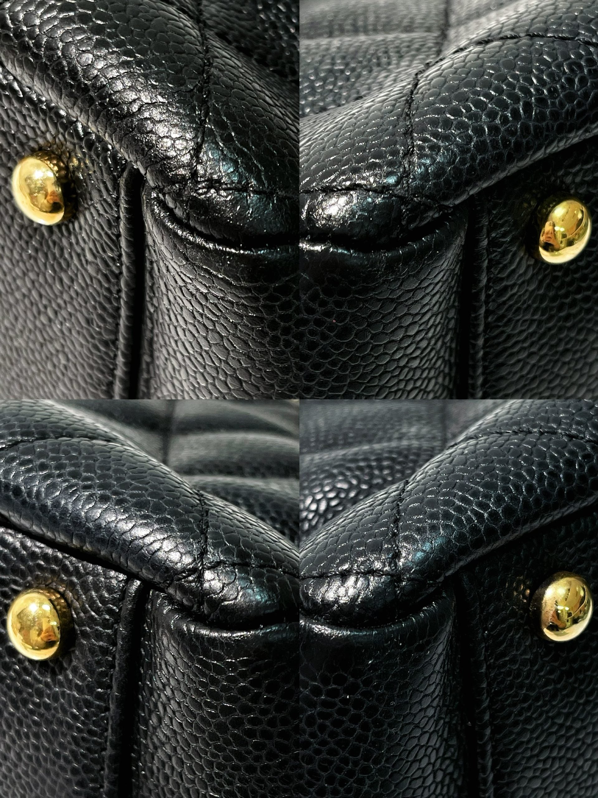 CHANEL PETITE TIMELESS TOTE, Blakc/Gold