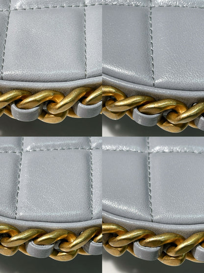 CHANEL 23B HOBO, Grey/Gold