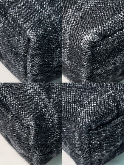 CHANEL MINI KELLY SHOPPING TOTE, Denim/Silver