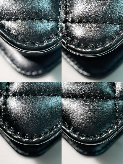 CHANEL 25S FLAP, Black/Gold