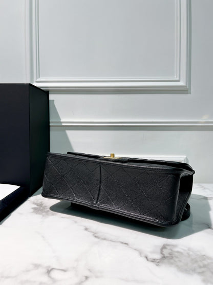 CHANEL 22K BACKPACK, Black/Gold