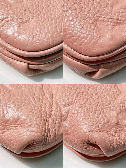 LV TWICE ENVELOPE BAG, Pink/Gold