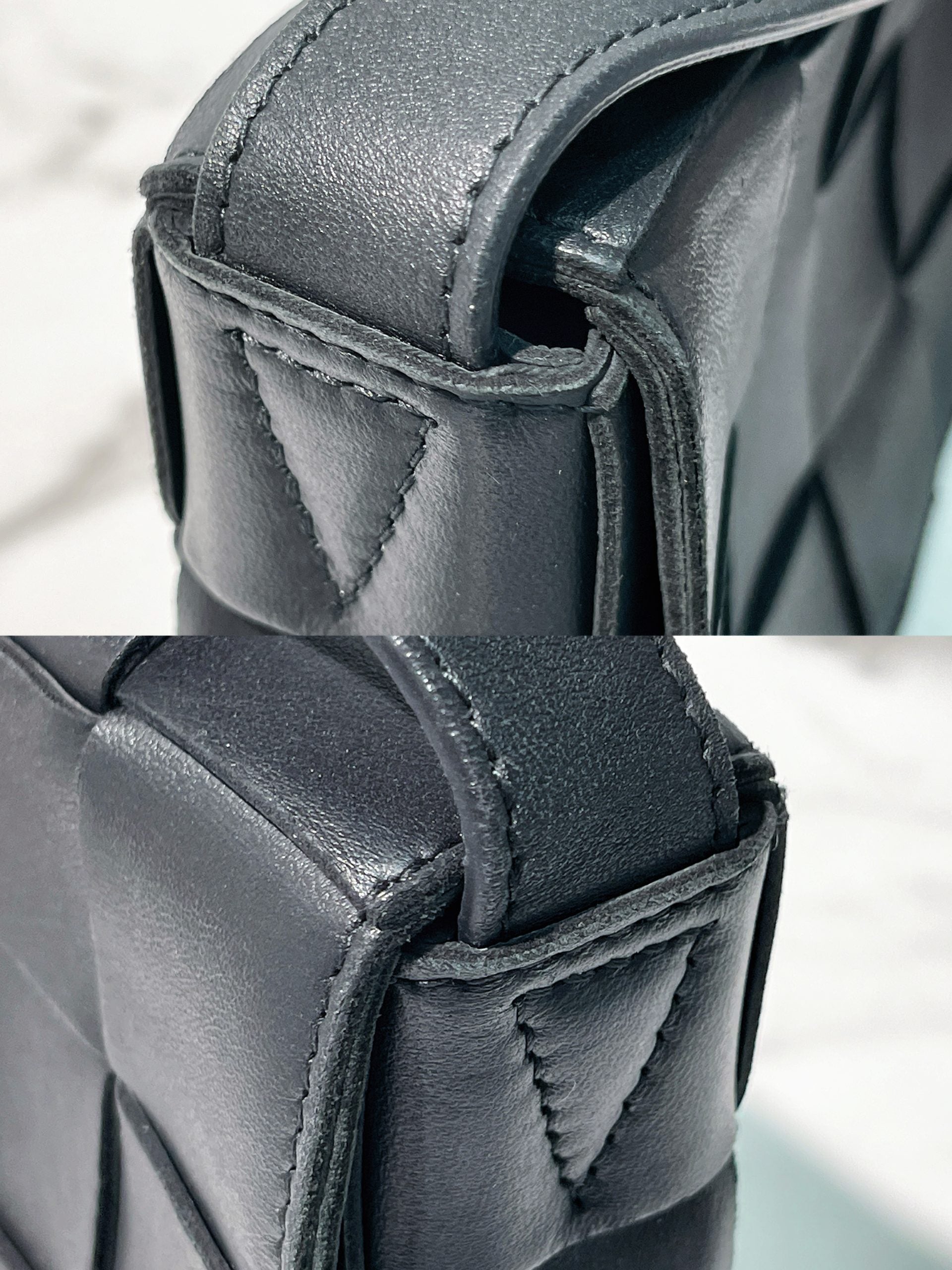 BOTTEGA VENETA SMALL CASSETTE, Black