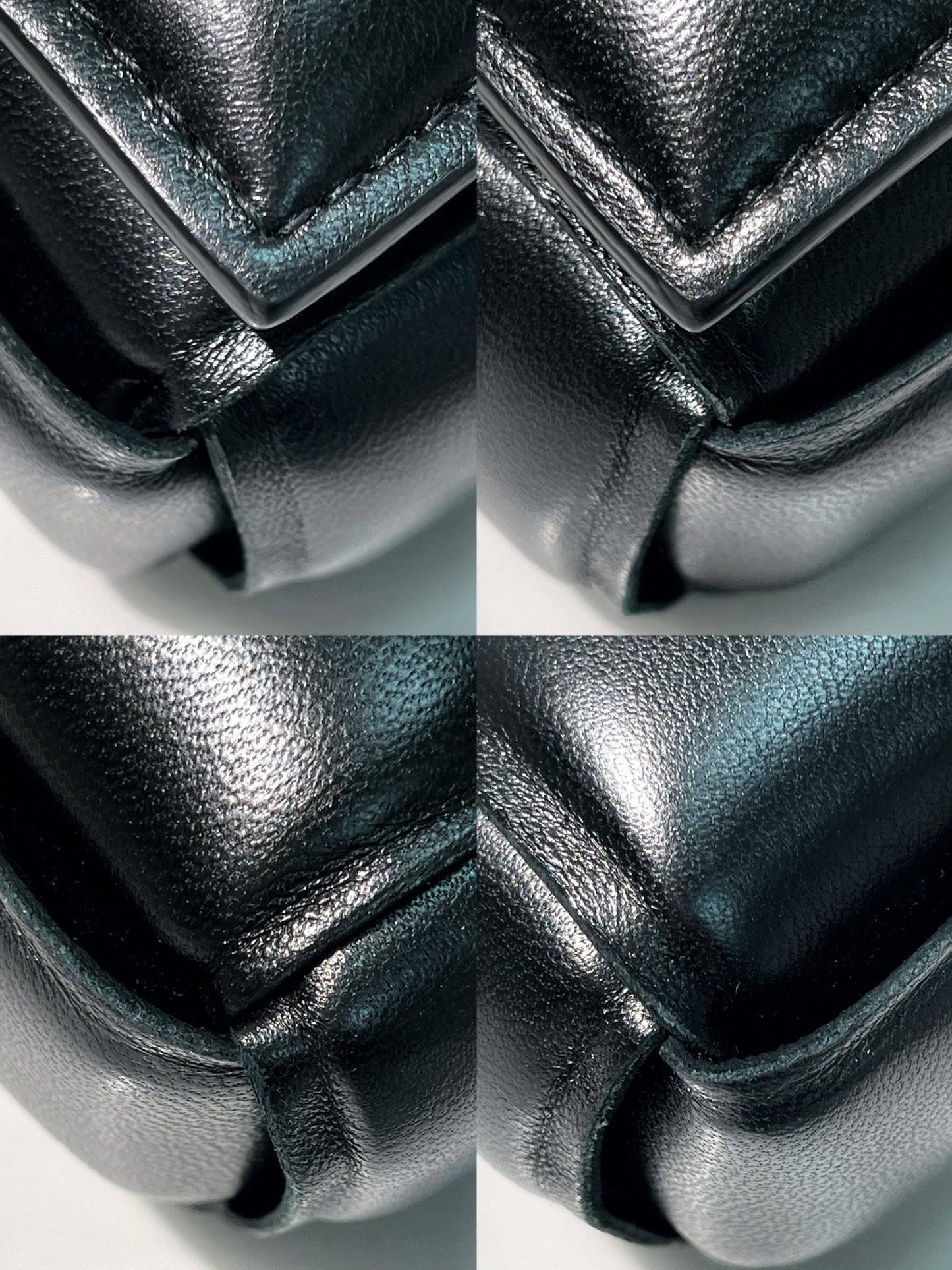 BOTTEGA VENETA PADDED CASSETTE, Black/Gold