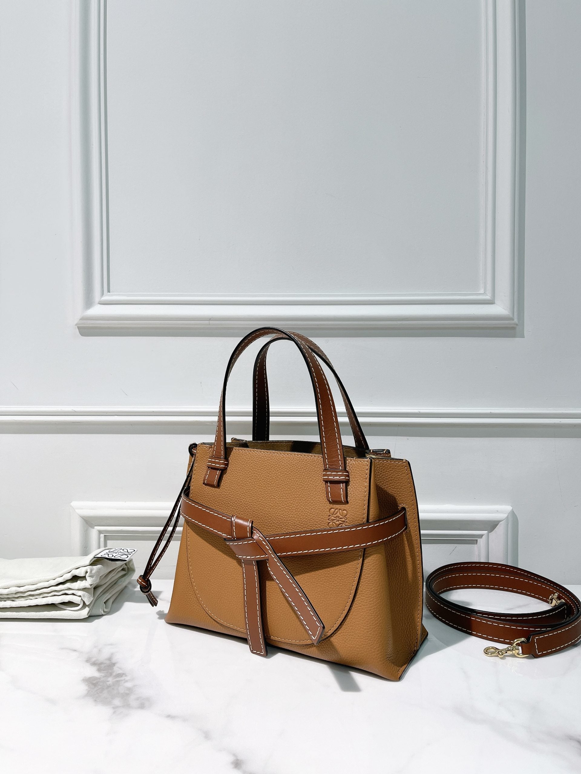 LOEWE MINI GATE TOP HANDLE