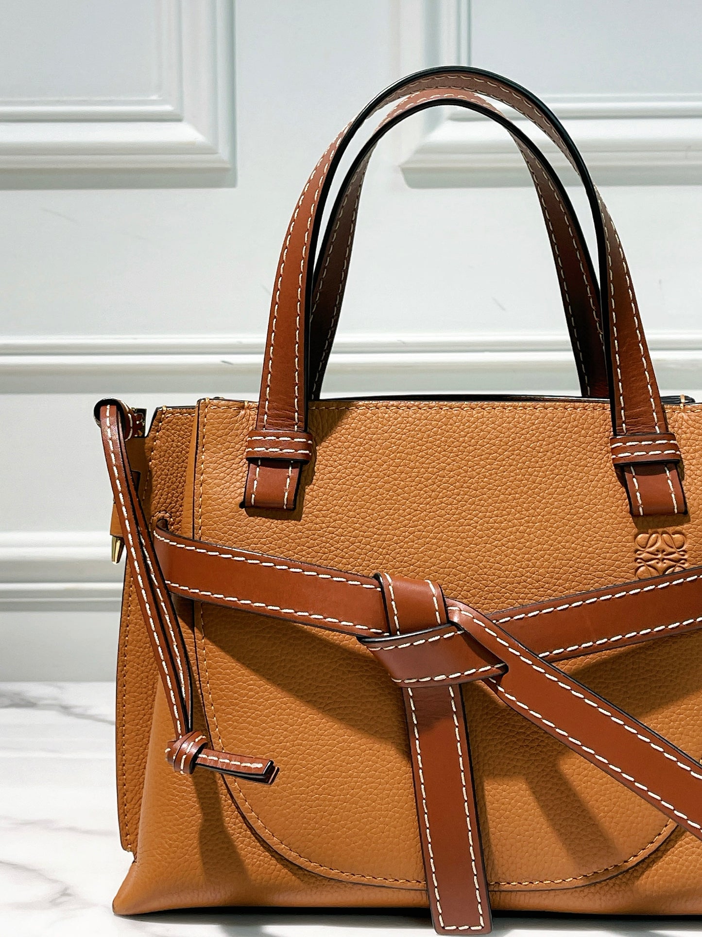 LOEWE MINI GATE TOP HANDLE