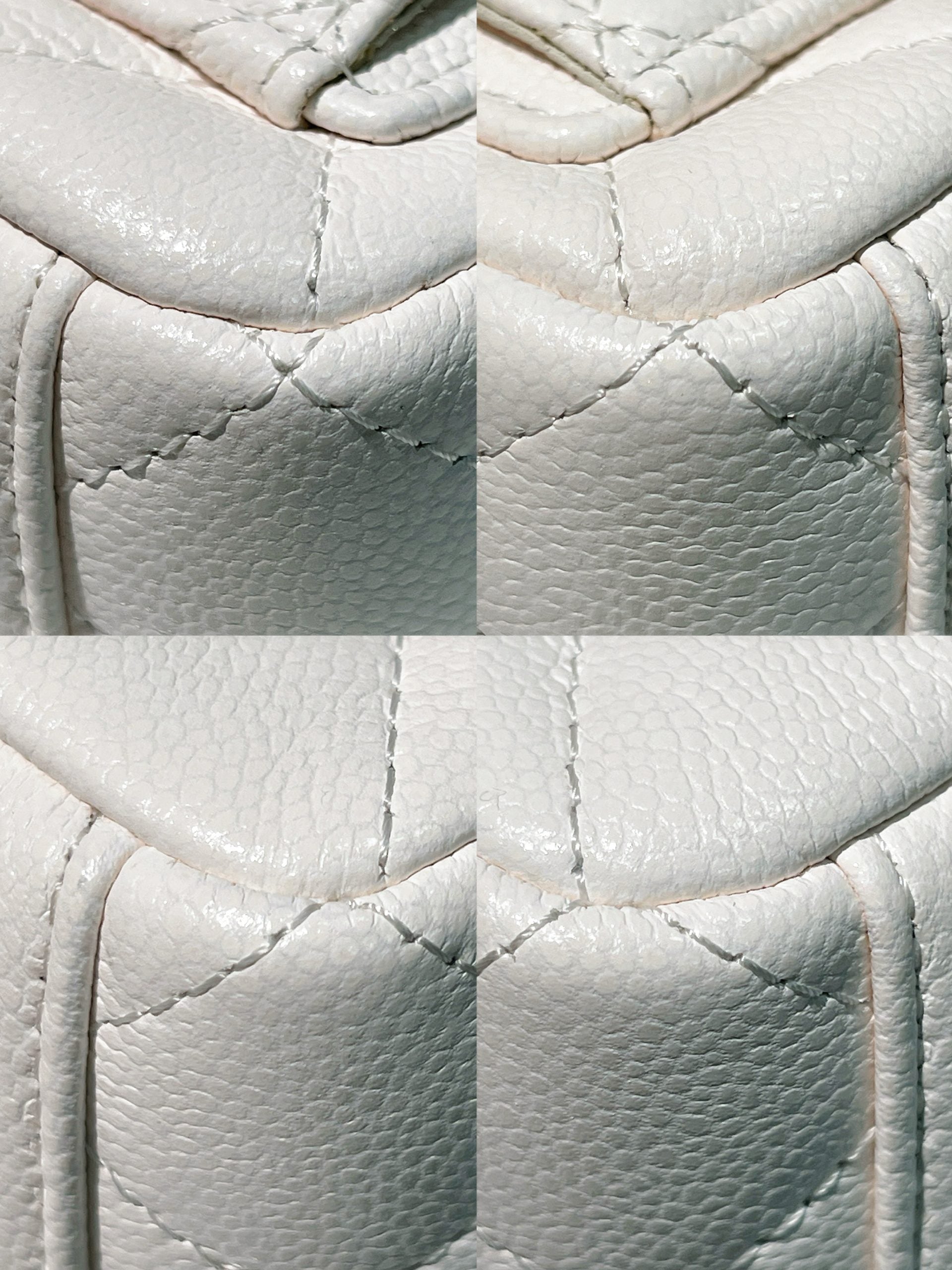 CHANEL 24C MINI BACKPACK, White/Gold