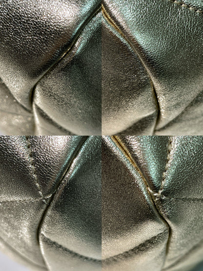 CHANEL 25A CUFF BAG, Gold/Gold