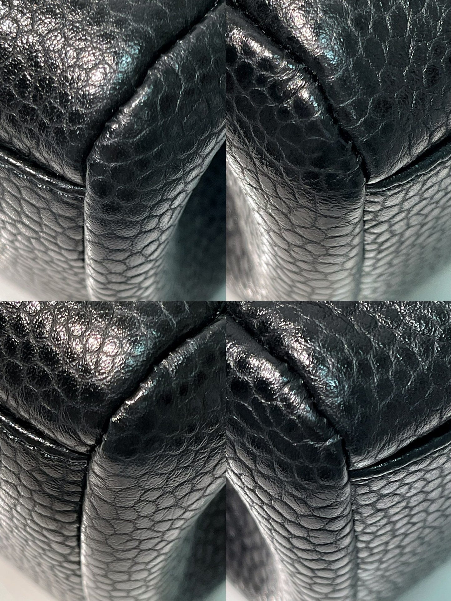 CHANEL 24K CLUTCH WITH CHAIN, Black/Gold