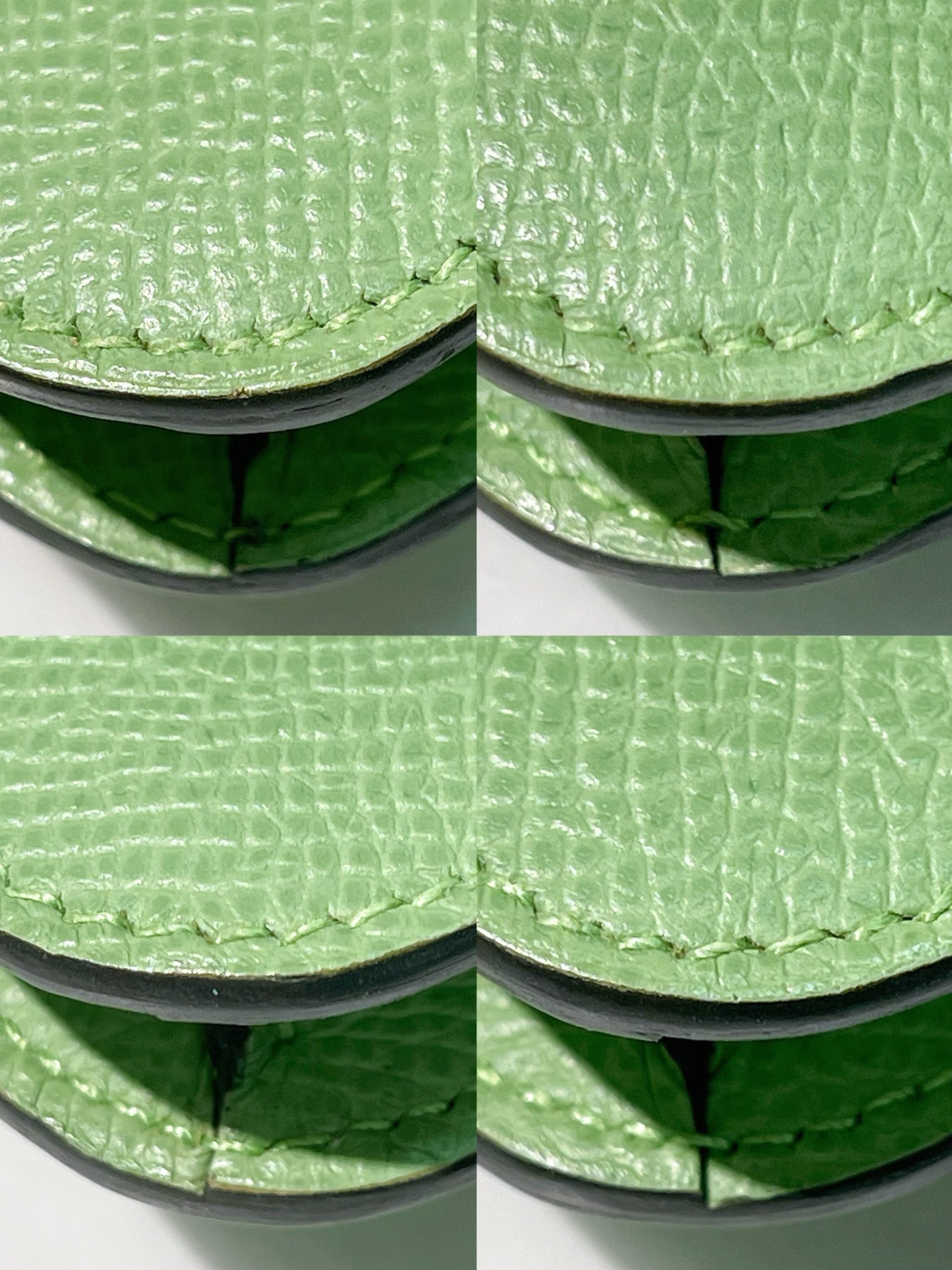 HERMES CONSTANCE SLIM, Vert Criquet/Gold