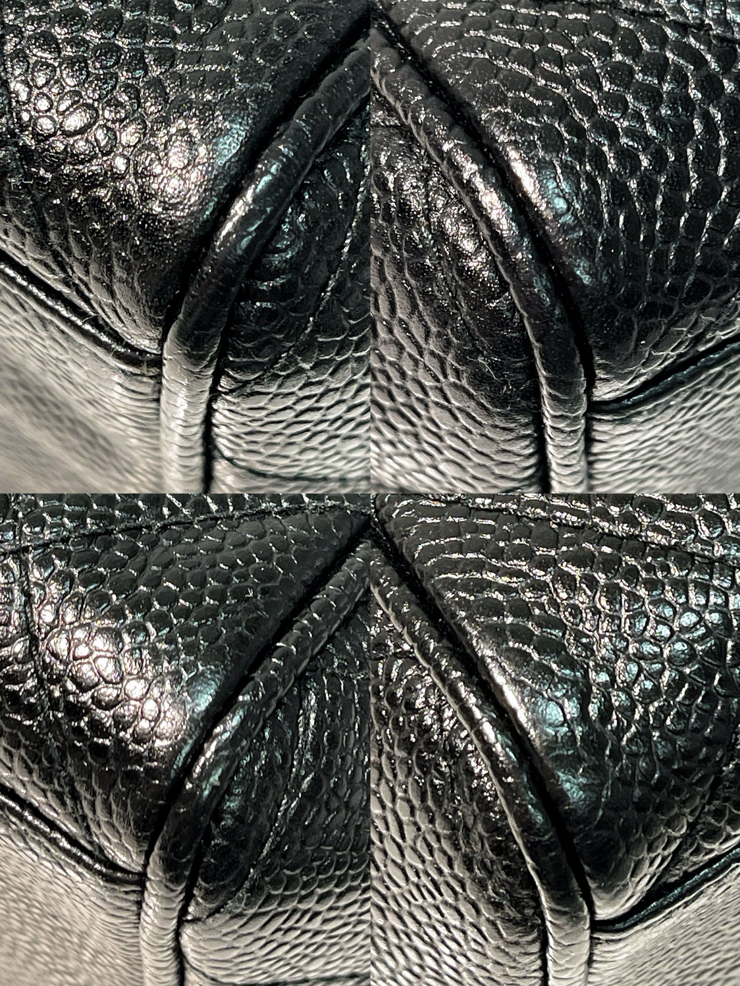 CHANEL VINTAGE SHOULDER BAG, Black/Gold