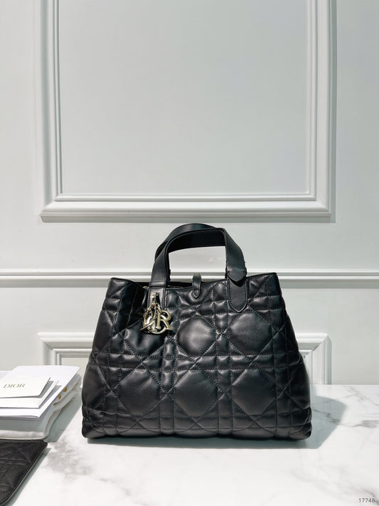 DIOR TOUJOURS MEDIUM, Black/Gold