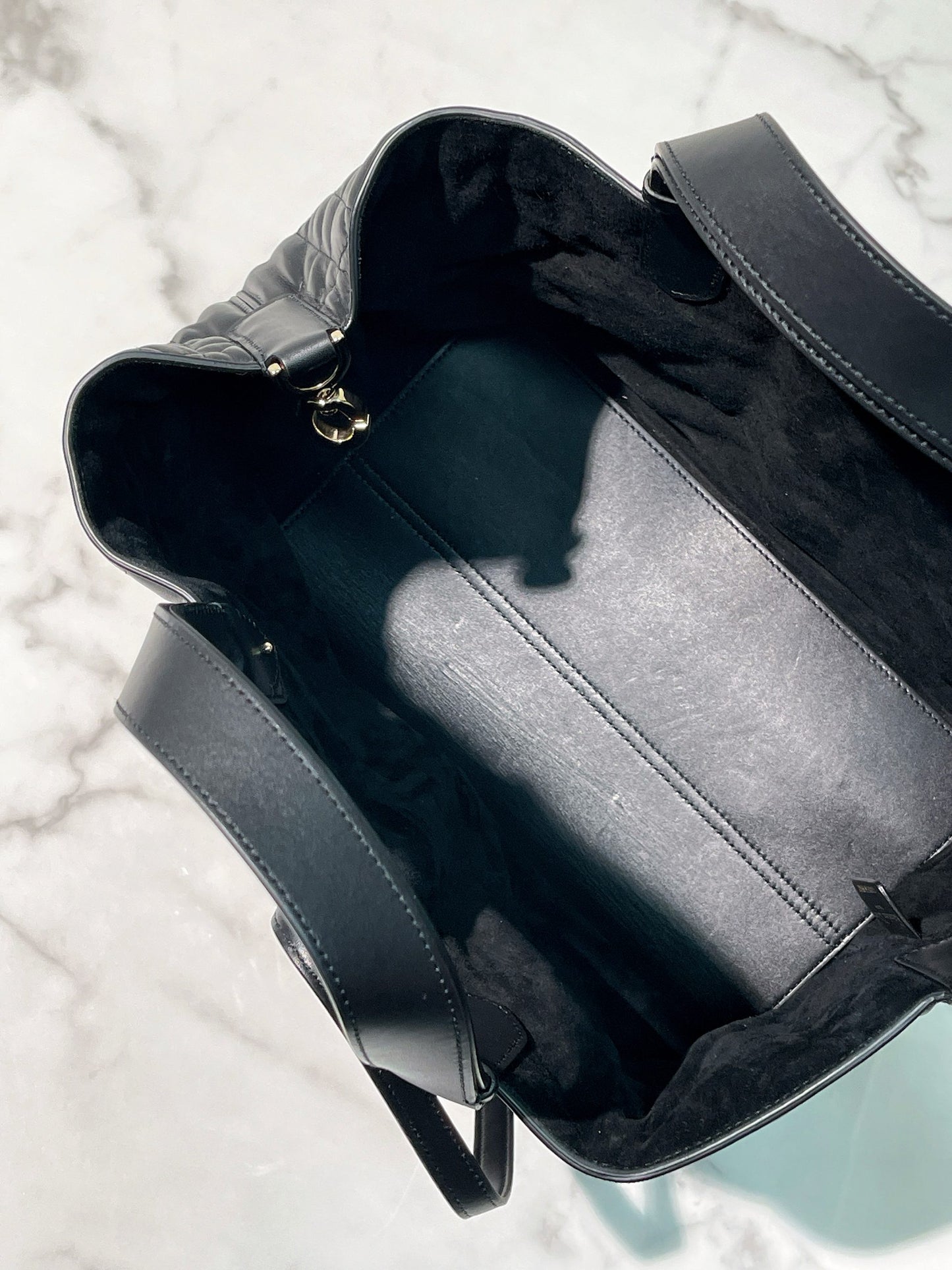 DIOR TOUJOURS MEDIUM, Black/Gold