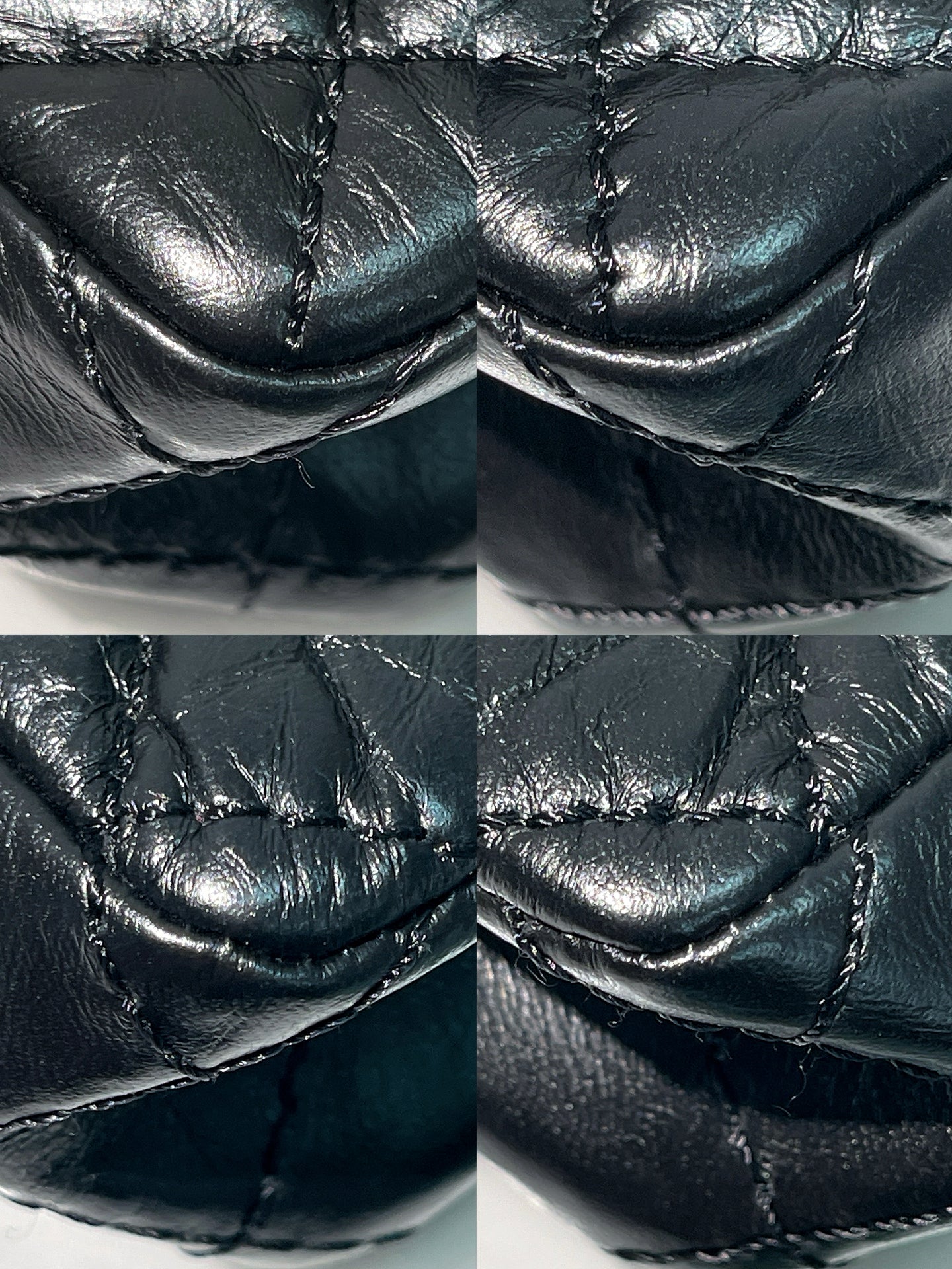 CHANEL MINI 2.55 WOC, Black/Gold