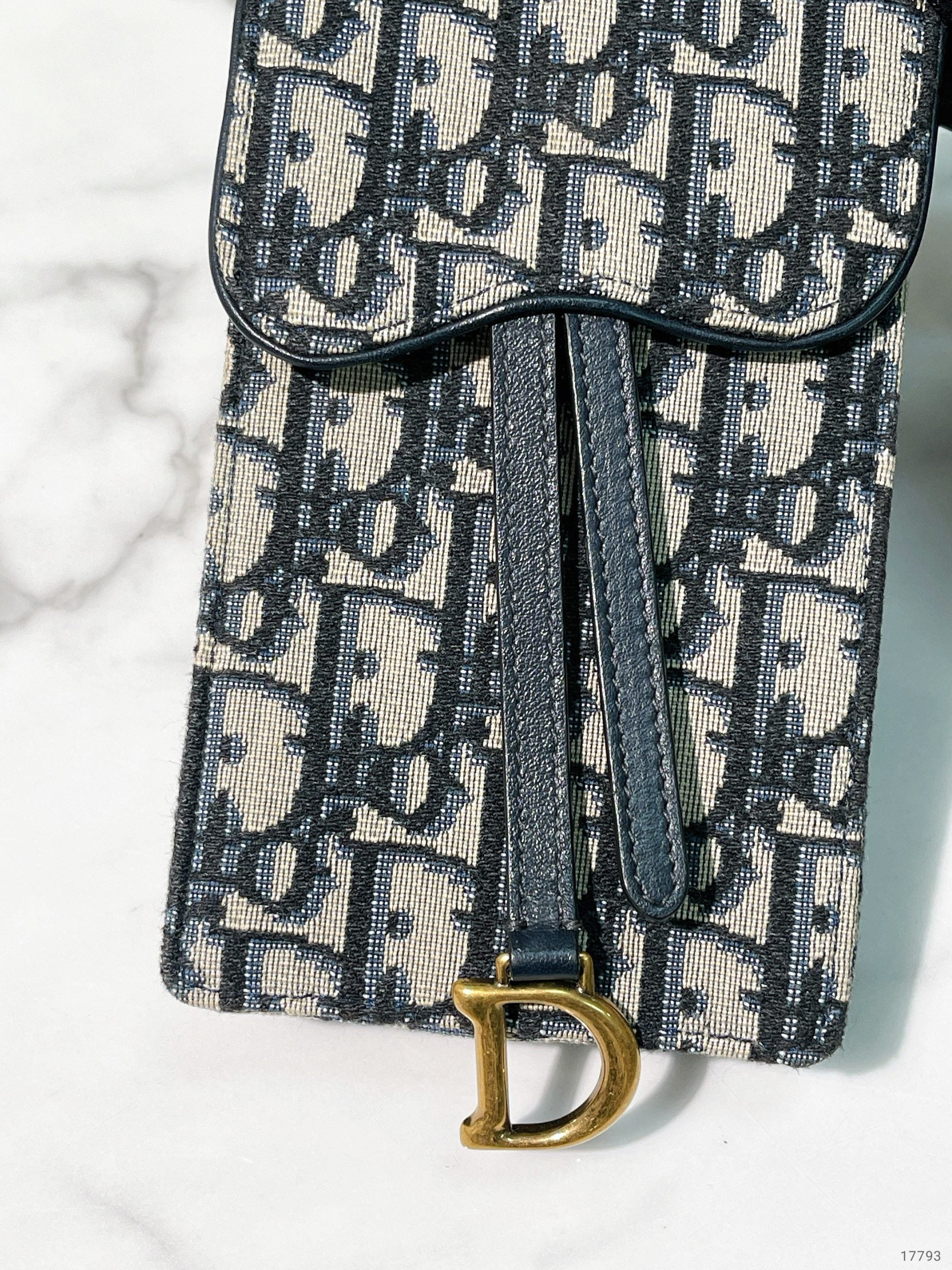 DIOR SADDLE PHONE HOLDER
