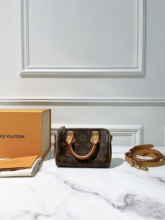 LV NANO SPEEDY, Monogram