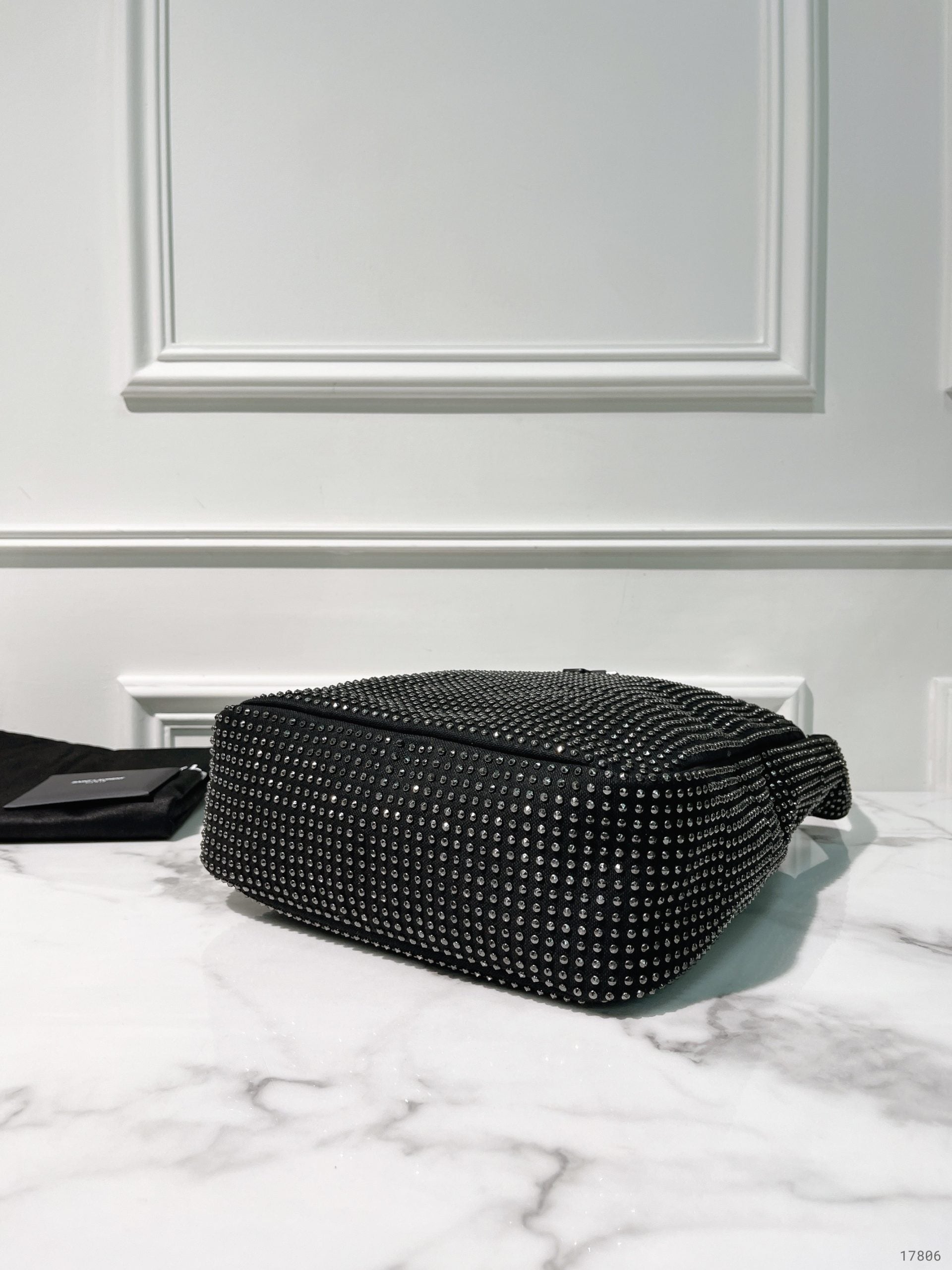 YSL LE 5A7 HOBO BAG, Black