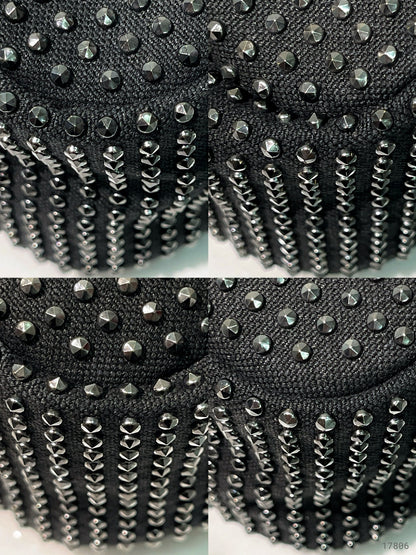 YSL LE 5A7 HOBO BAG, Black