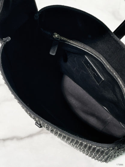 YSL LE 5A7 HOBO BAG, Black