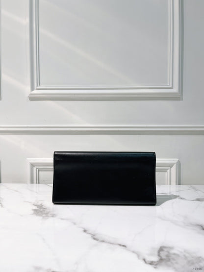 YSL HAND POUCH, Black/Gold