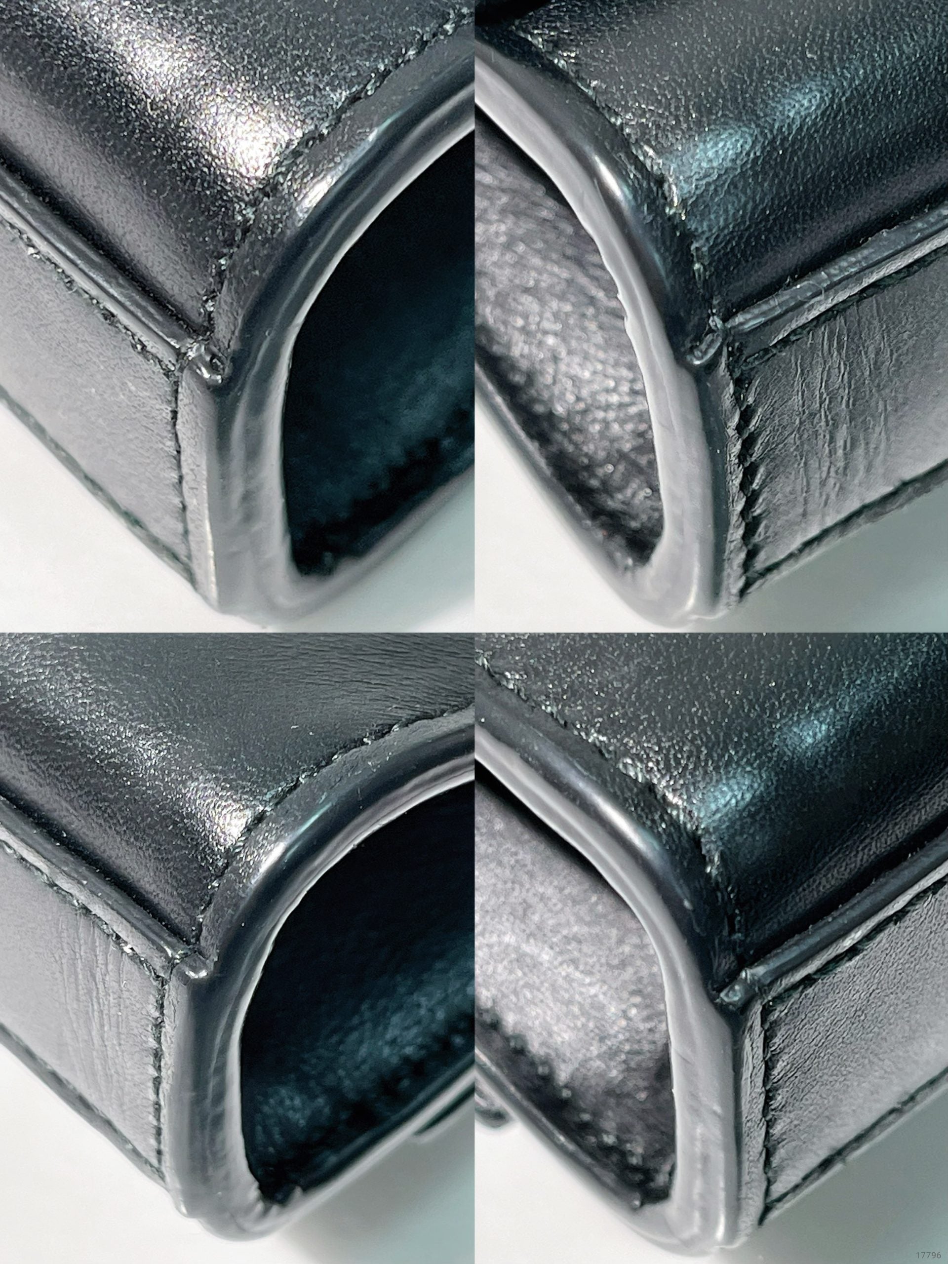 YSL HAND POUCH, Black/Gold