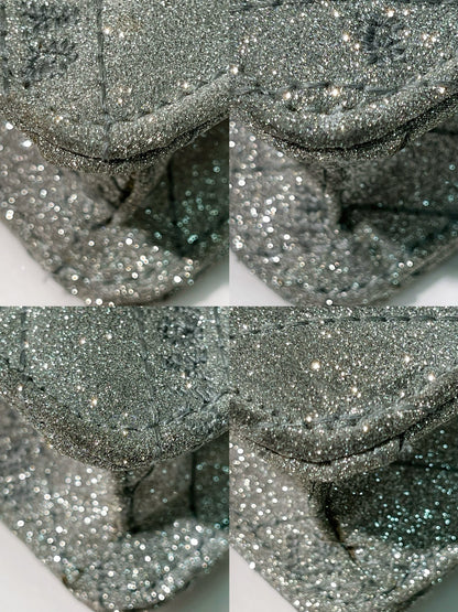 BALENCIAGA BB WOC, Sliver