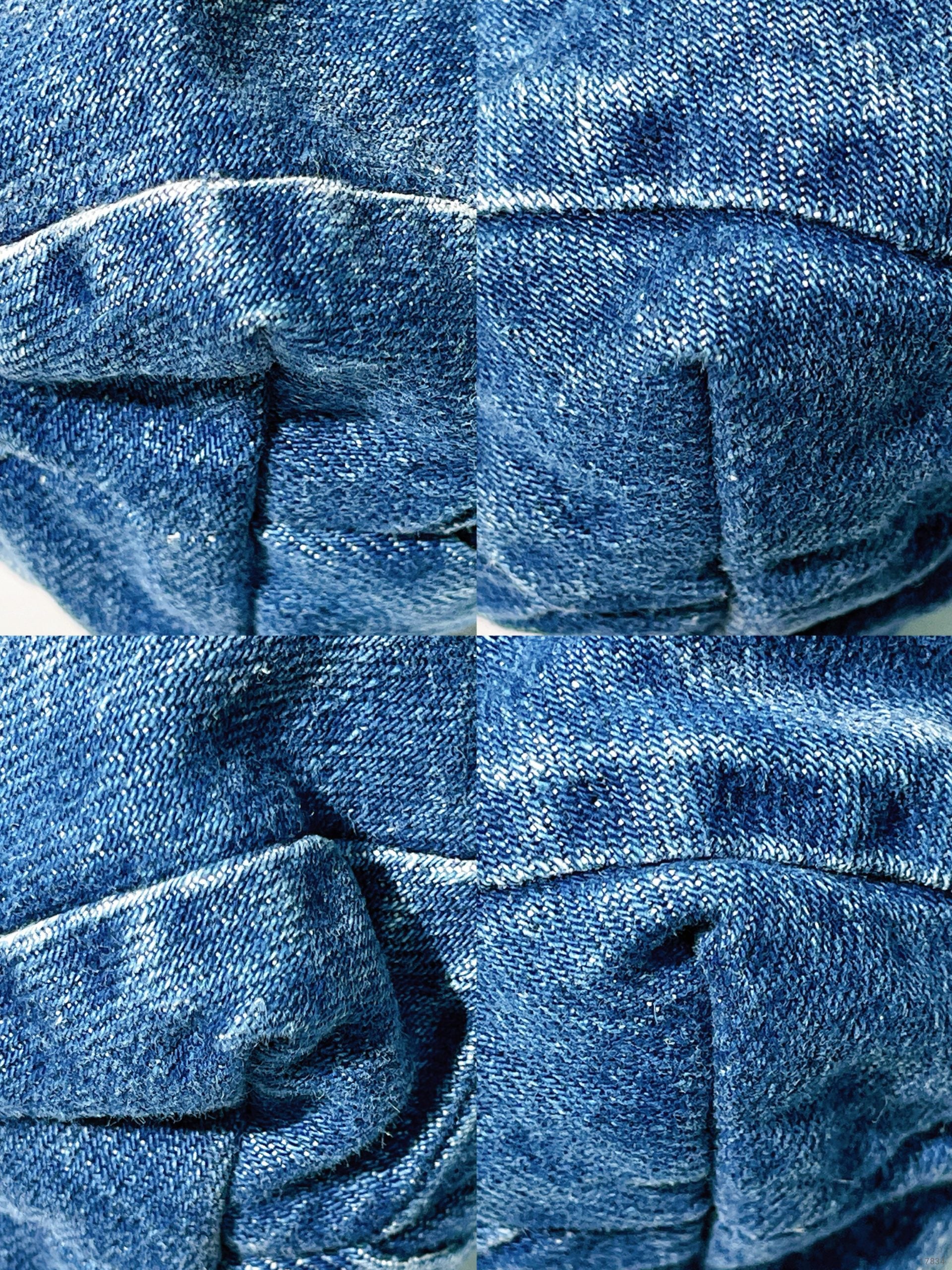 CHANEL SMALL 22 BAG, Denim