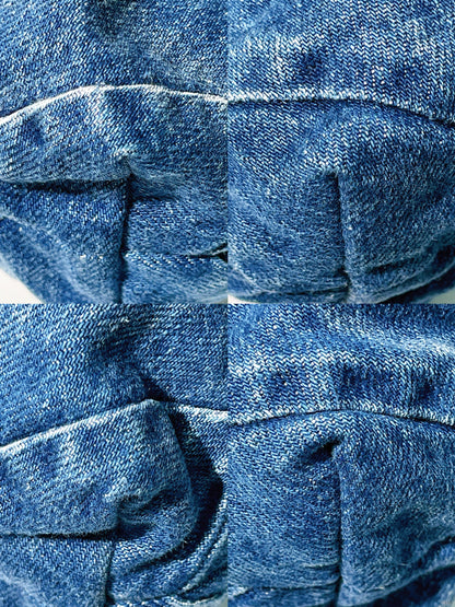 CHANEL SMALL 22 BAG, Denim