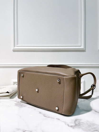 HERMES LINDY 30, Etoupe/Silver