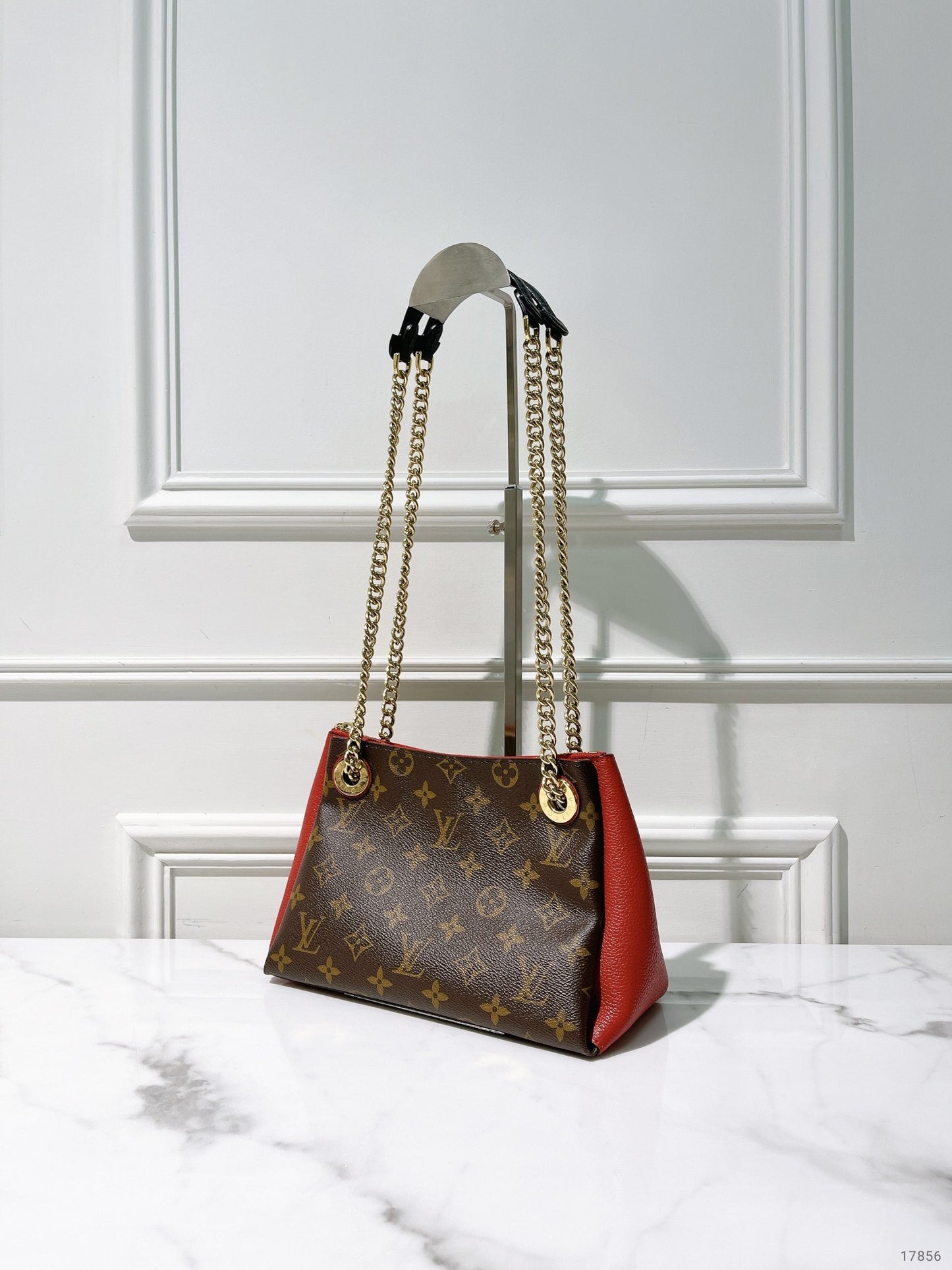 LV SURENE BB, Monogram/Red