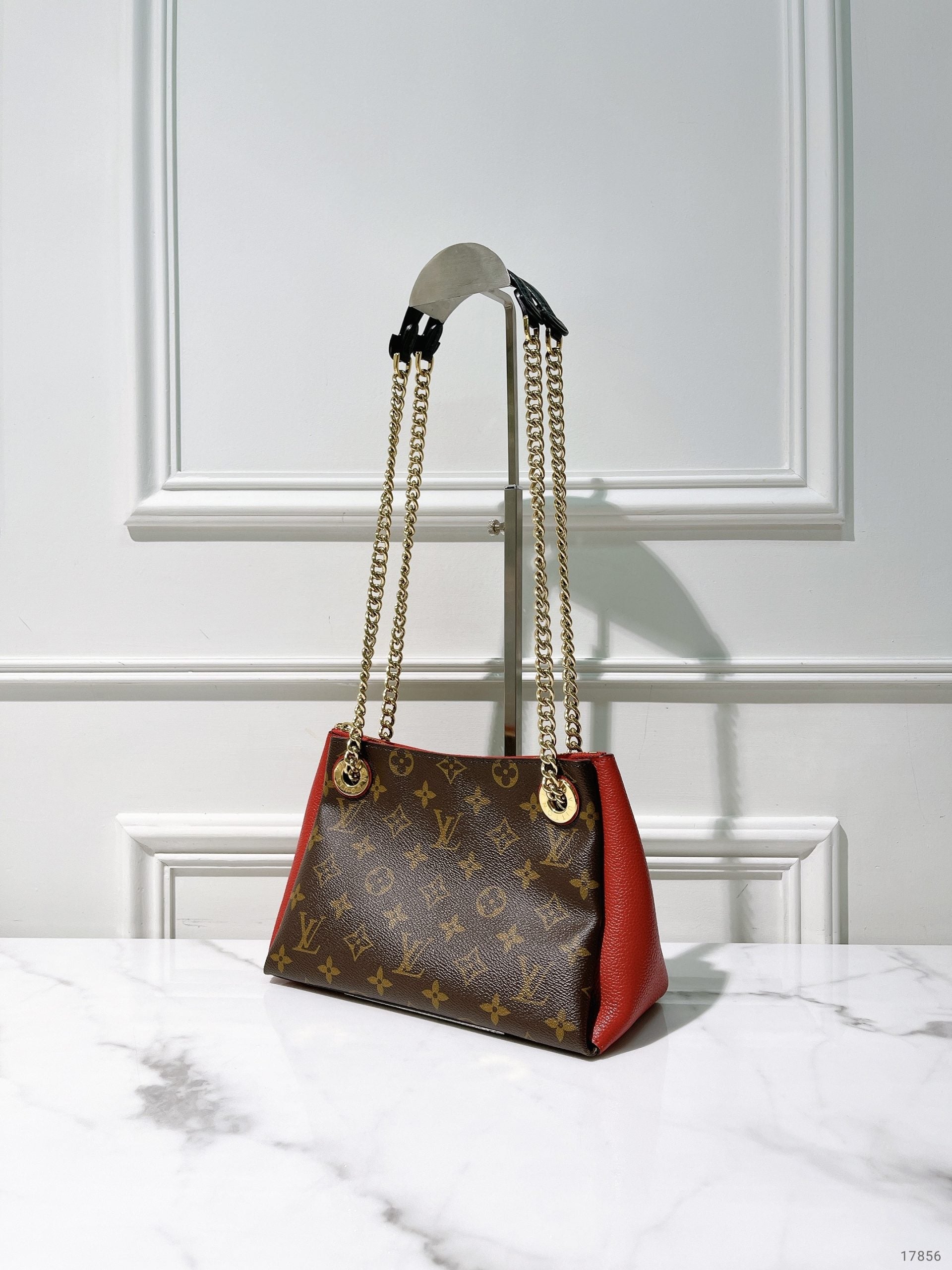 LV SURENE BB, Monogram/Red