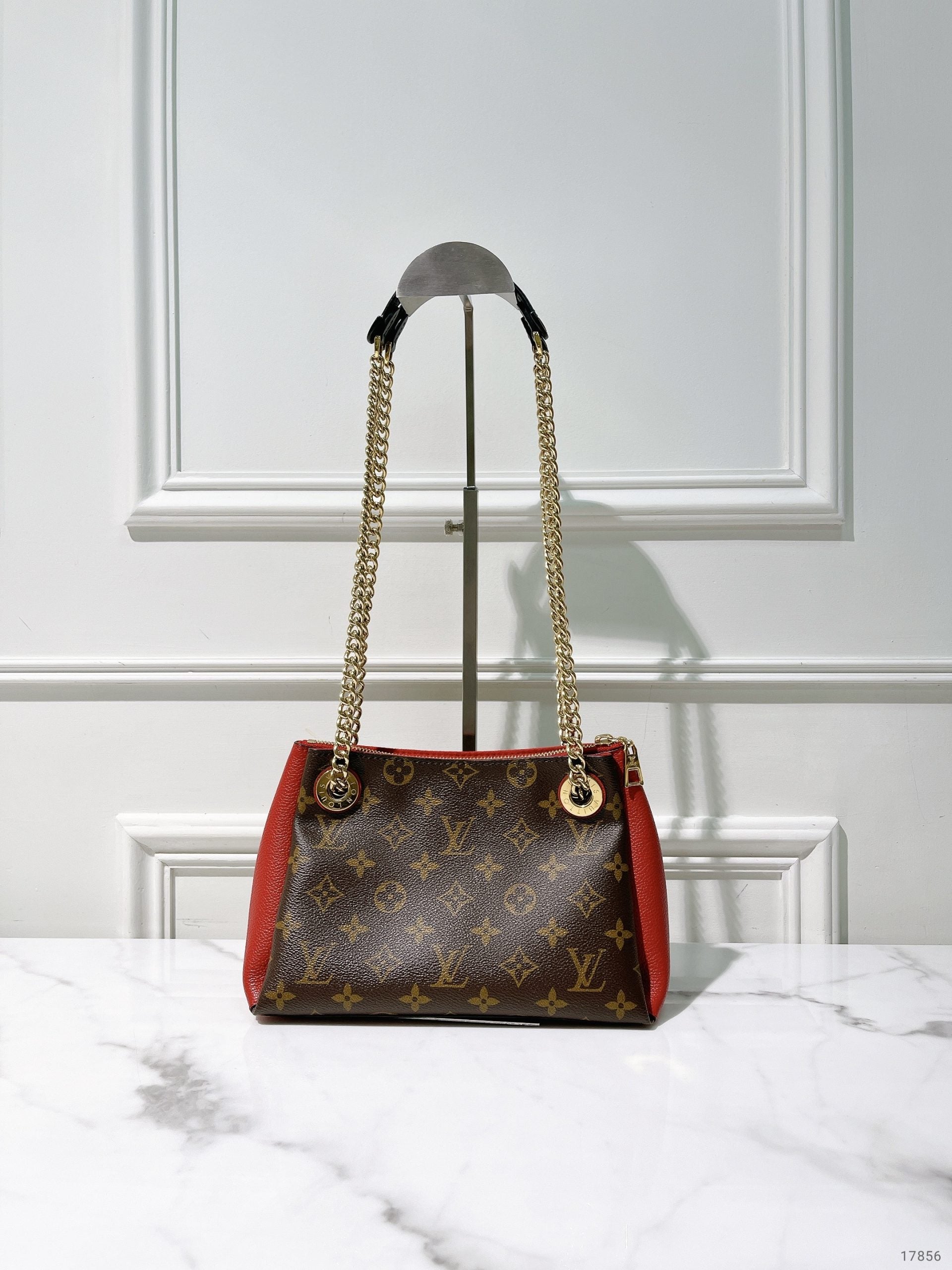 LV SURENE BB, Monogram/Red