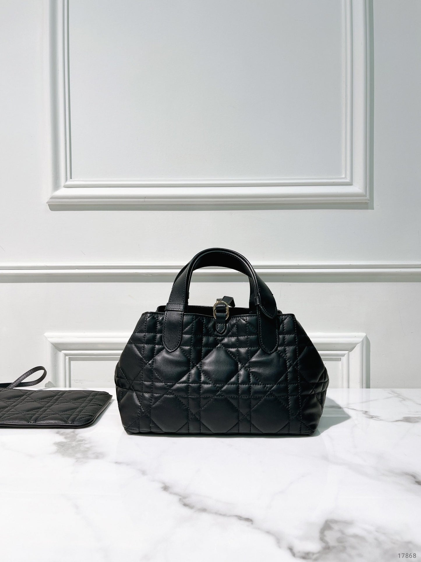 DIOR SMALL TOUJOURS, Black/Gold