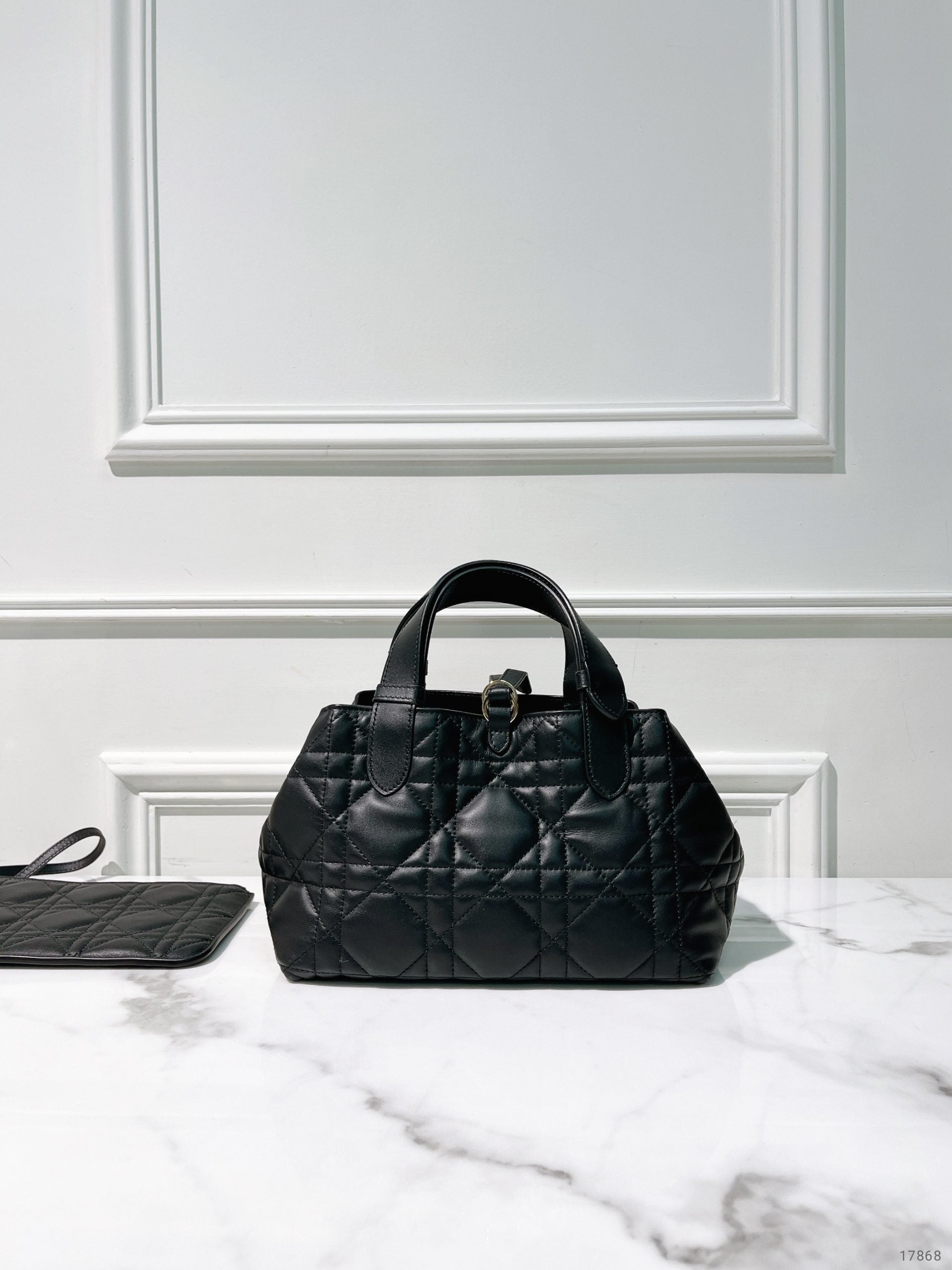 DIOR SMALL TOUJOURS, Black/Gold