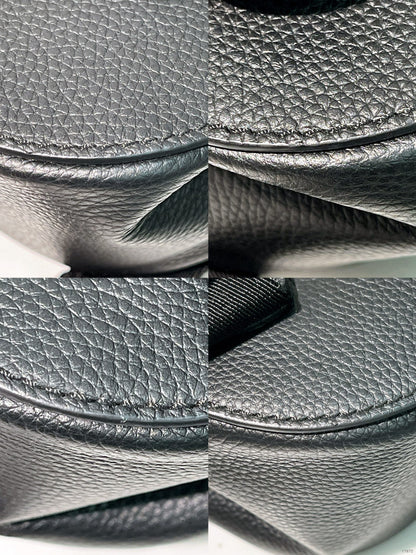 DIOR SADDLE BACKPACK, Black/Silver