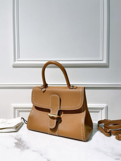 DELVAUX BRILLIANT MM, Gold/Gold
