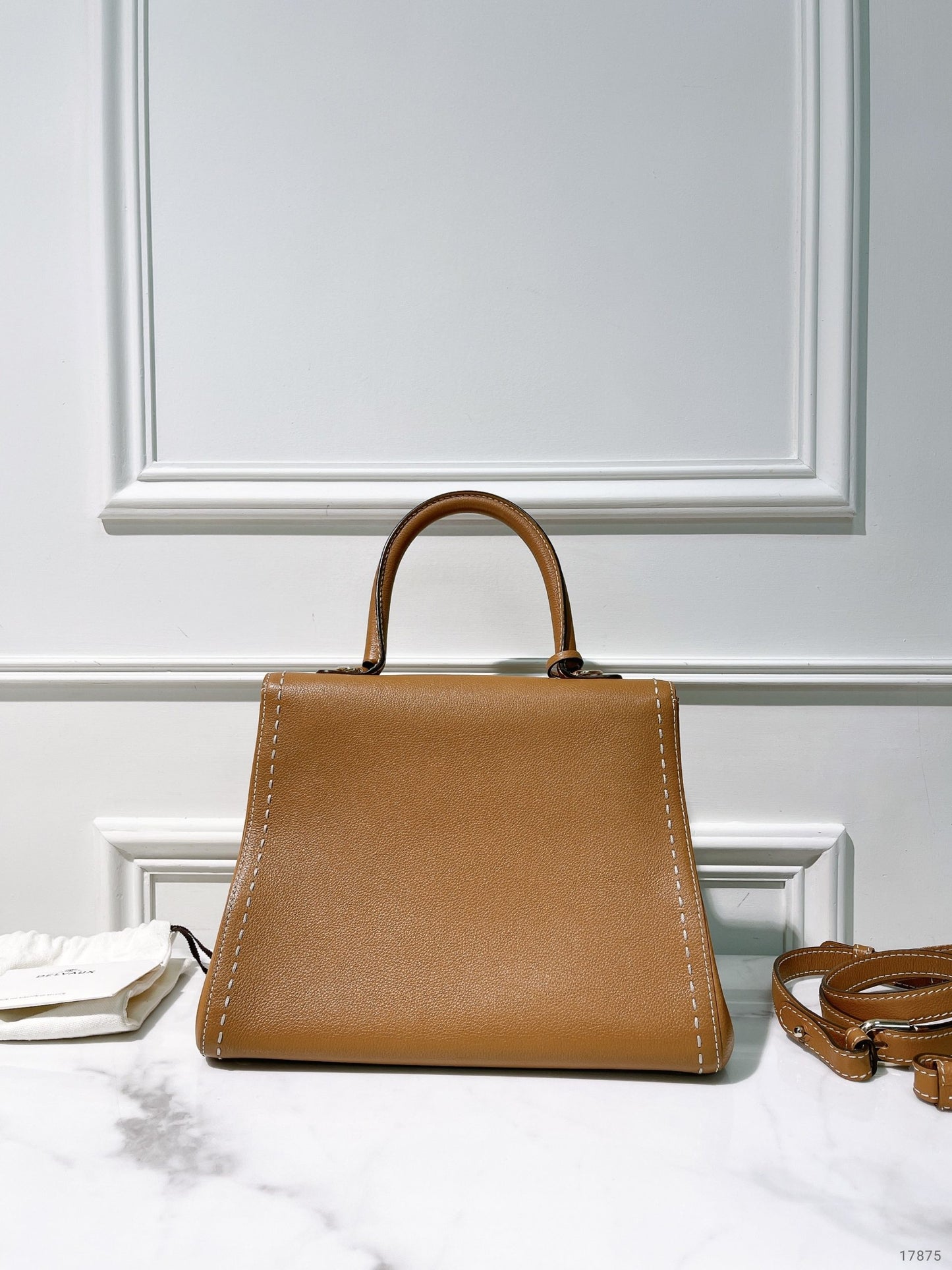 DELVAUX BRILLIANT MM, Gold/Gold