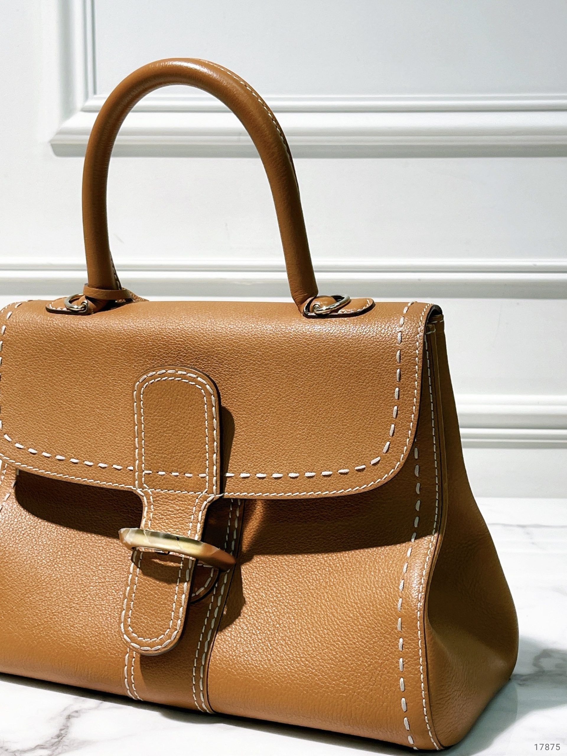 DELVAUX BRILLIANT MM, Gold/Gold