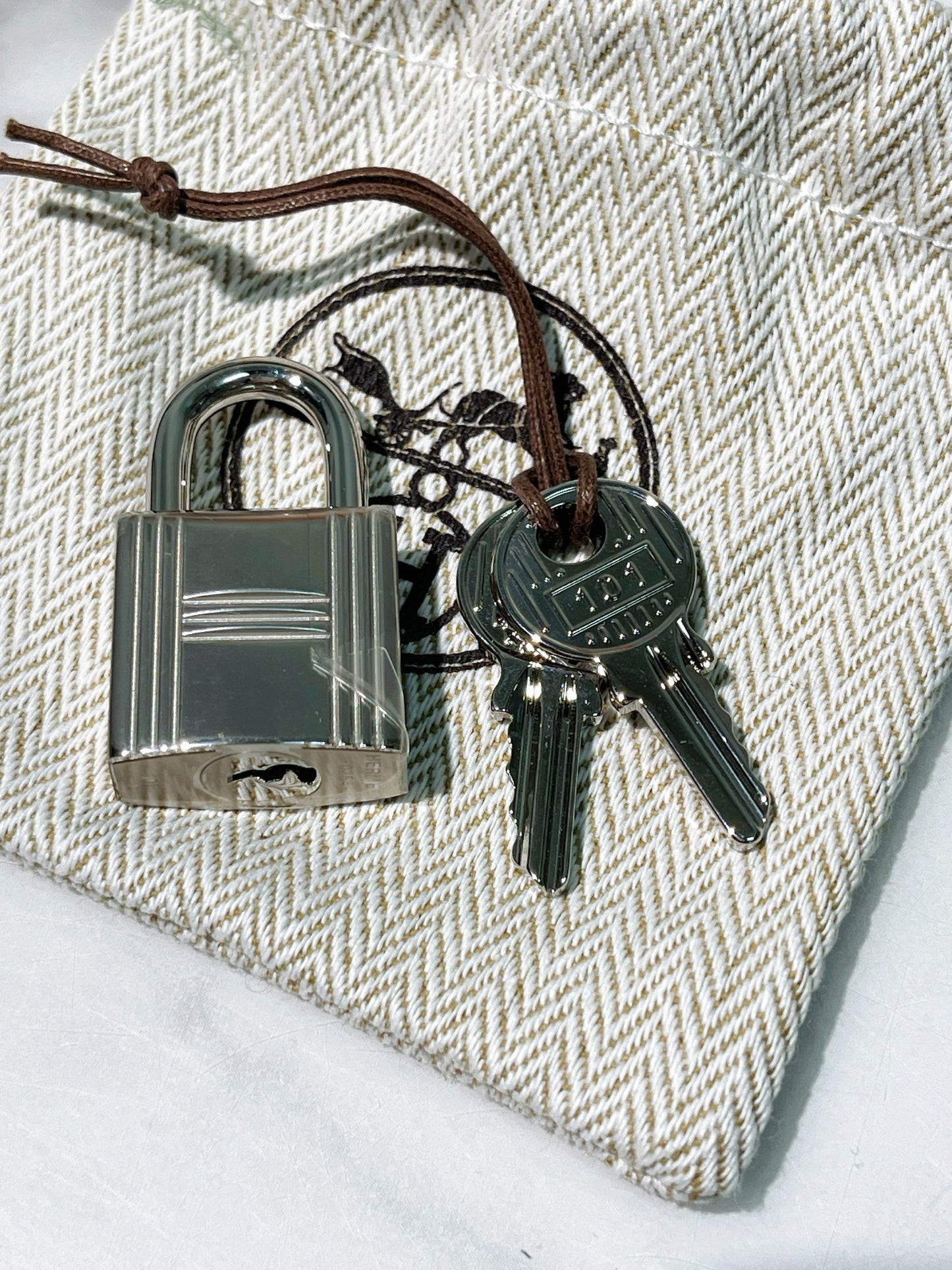 HERMES PICOTIN 18, Bleu/Pale