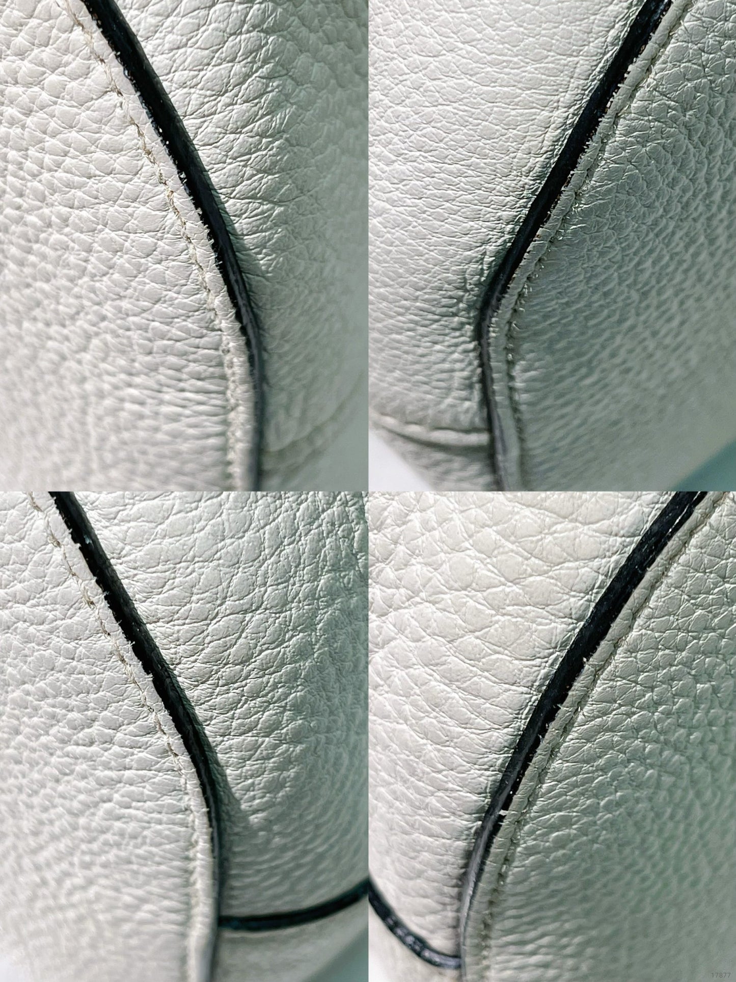 PRADA BUCKET BAG, White/Silver