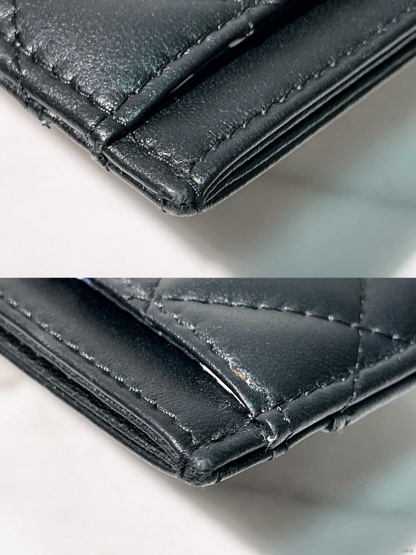 CHANEL 23K CARD HOLDER, Black